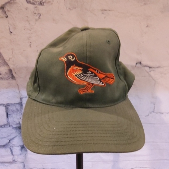Baltimore Orioles Green Bird Embroidered Cap - Picture 1 of 1